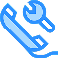 phone and tool icon