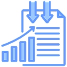 graph on report icon