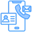 image 5 phone with messages icon