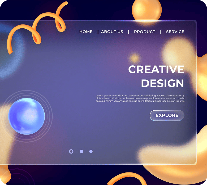 landing page